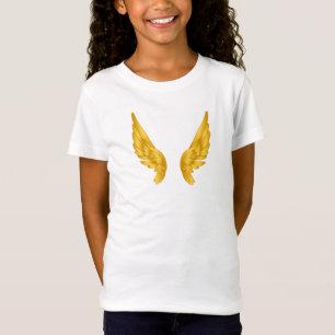 Golden Angel Wings – Empower Her Shine Tee