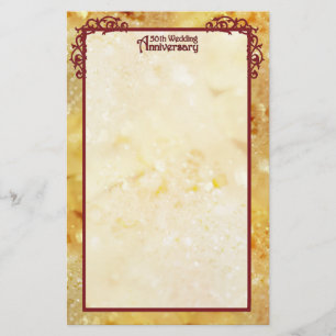 Golden Anniversary 2 Stationery