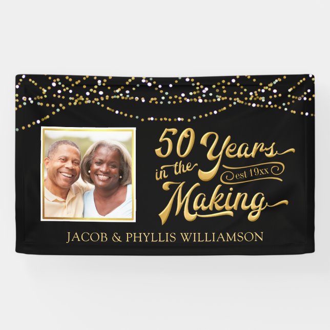 Golden Anniversary | 50 YEARS IN THE MAKING Photo Banner (Horizontal)