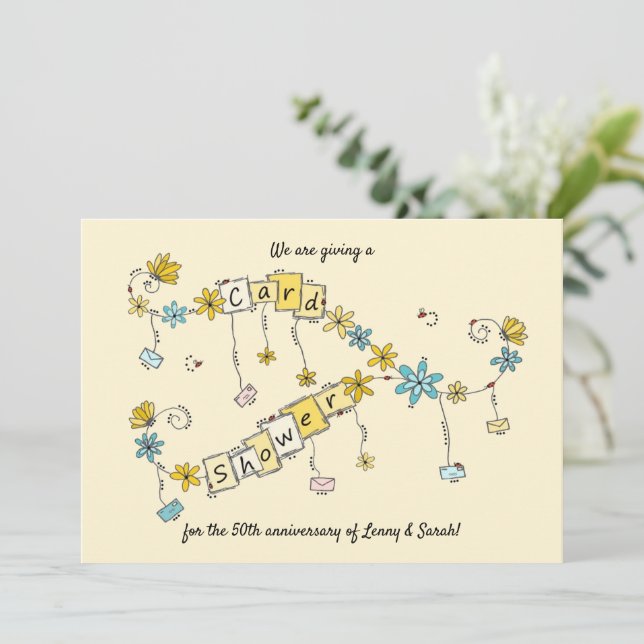 Golden Anniversary Card Shower (Standing Front)