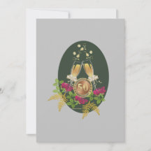 Golden Anniversary Flat Card