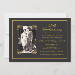 Golden Anniversary Invitation