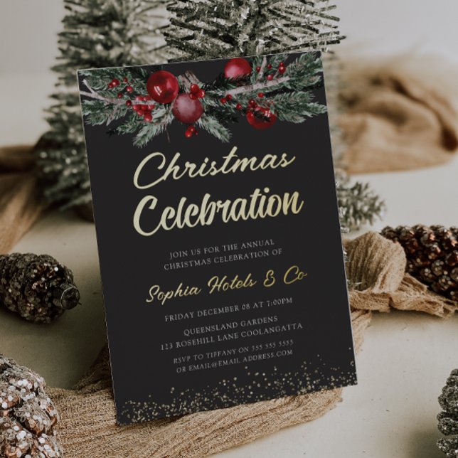 Golden Annual Christmas Party Celebration Gold (Creator Uploaded)