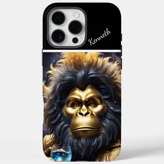 Golden Ape's Cosmic Toast Case-Mate iPhone Case (Back)