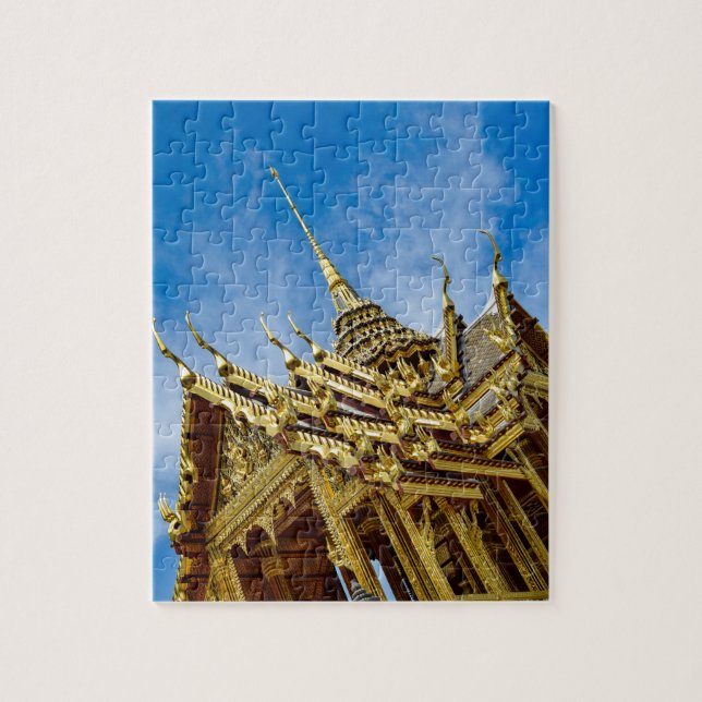 Golden Aphorn Phimok Pavilion Jigsaw Puzzle (Vertical)