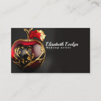 Golden Apple Elegance: A Luxurious Business card