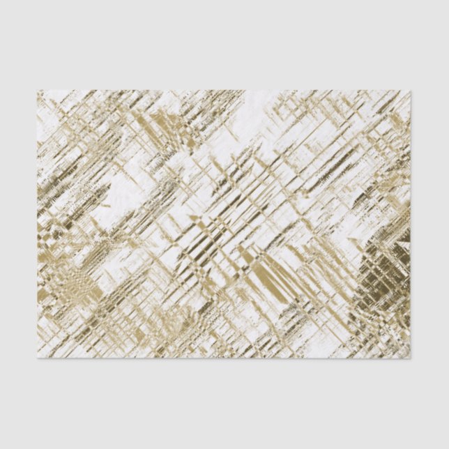Golden Art Deco Tissue Paper (Front)
