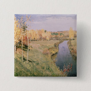 Golden Autumn, 1895 15 Cm Square Badge