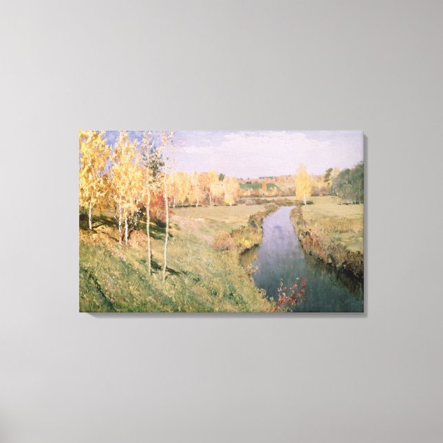 Golden Autumn, 1895 Canvas Print (Front)