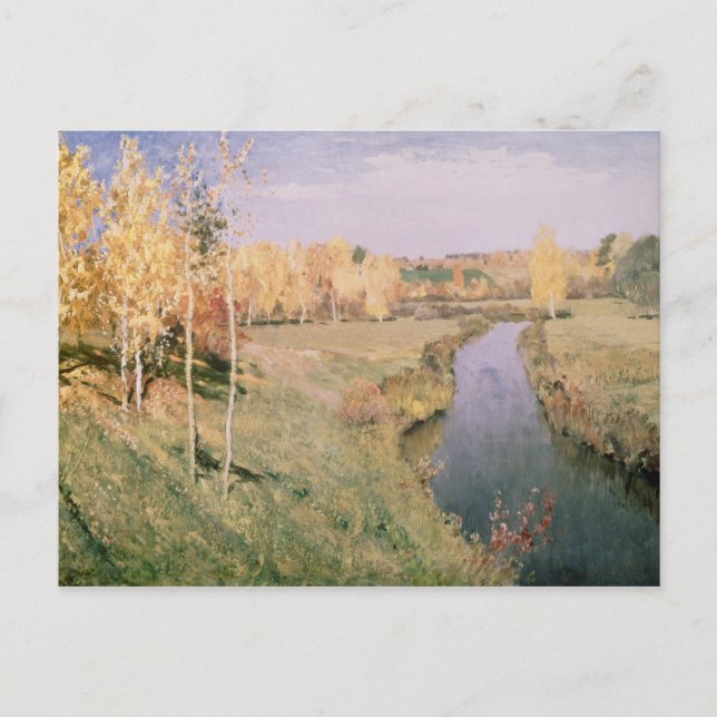 Golden Autumn, 1895 Postcard (Front)