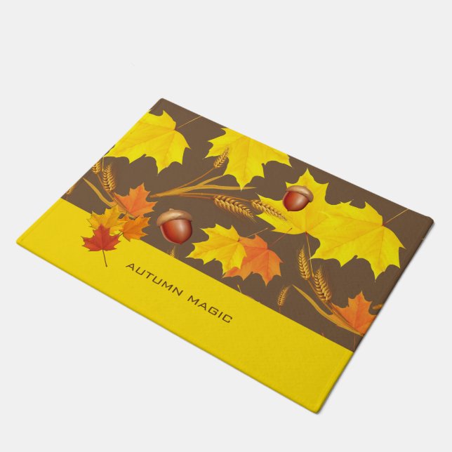 Golden Autumn Doormat (Angled)