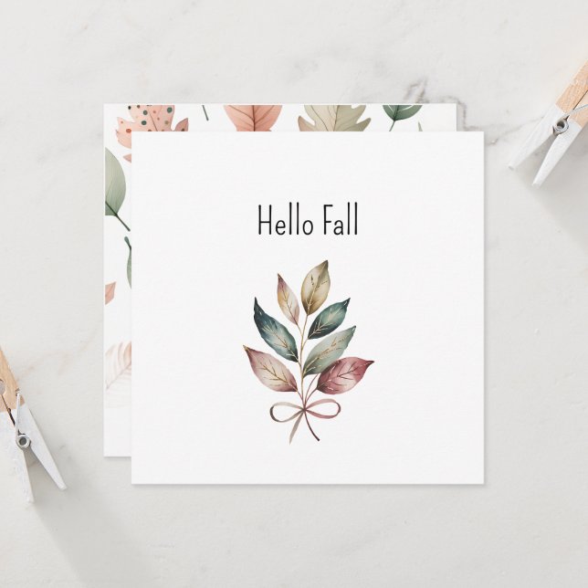 Golden Autumn Elegance (Front/Back In Situ)