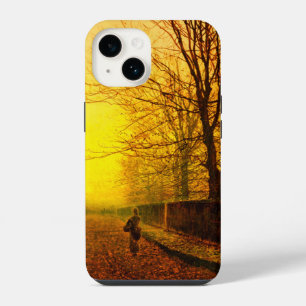 Golden Autumn John Atkinson Grimshaw iPhone 14 Case