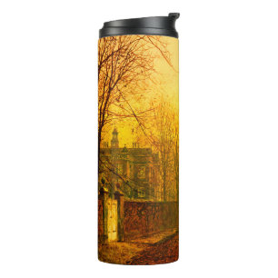 Golden Autumn John Atkinson Grimshaw Thermal Tumbler