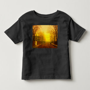 Golden Autumn John Atkinson Grimshaw Toddler T-Shirt