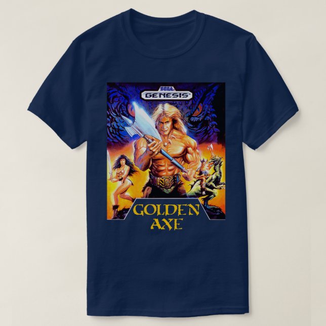Golden Axe Genesis T-Shirt (Design Front)