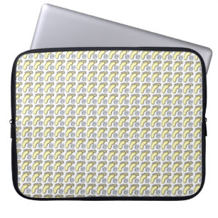 Golden Baby Foot Laptop Sleeve