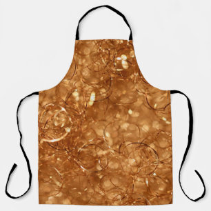 Golden background sylvester apron