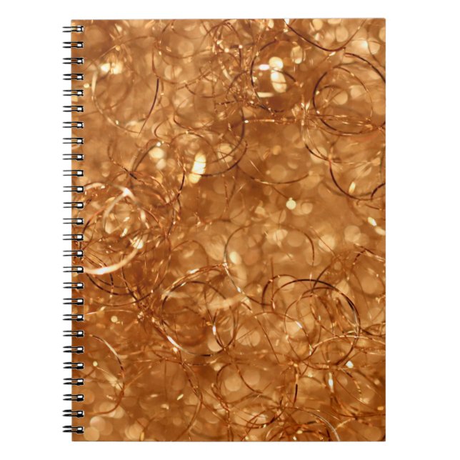 Golden background sylvester notebook (Front)