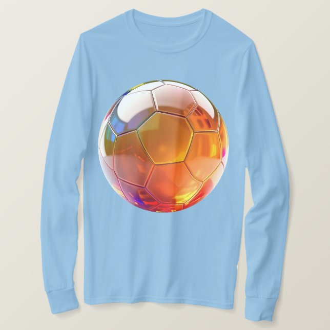 Golden Ball Long Sleeve T-Shirt (Design Front)