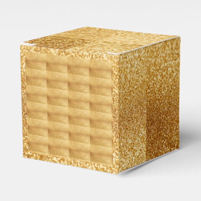 golden balloon favour box (Front Side)