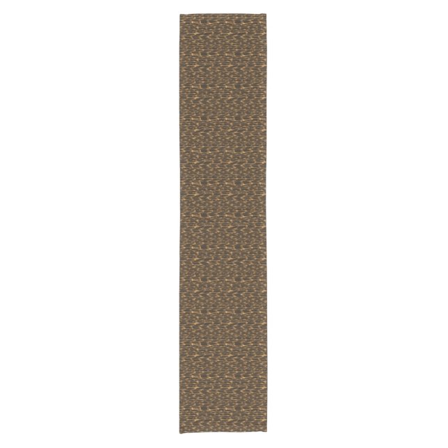 Golden Bamboo Sub-tropical-themed Table-runner Short Table Runner (Front)