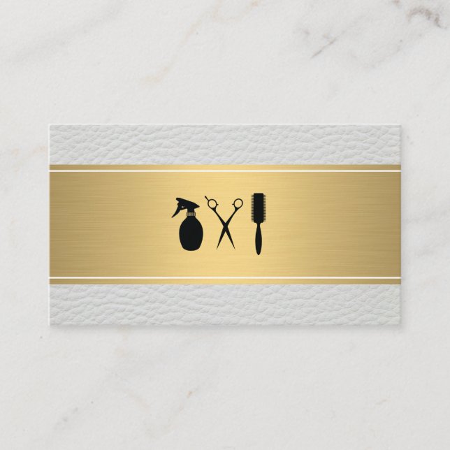 Golden Bar Leather Appointment (Front)