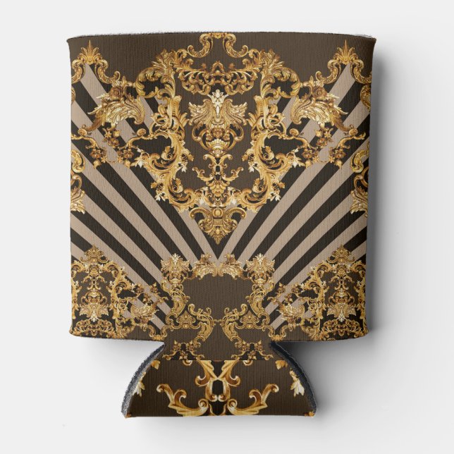 Golden baroque: geometric pattern design can cooler (Front)