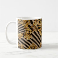 Golden baroque: geometric pattern design
