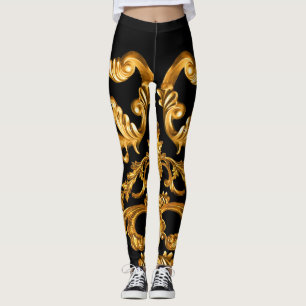 Golden Baroque, Ornamental Elements. Leggings