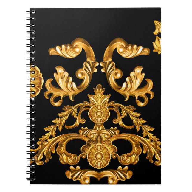 Golden Baroque, Ornamental Elements. Notebook (Front)
