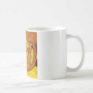 Golden Baseball Glove Coffee Mug