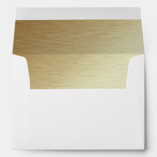 Golden Beaches Tropical Christmas Card Envelope