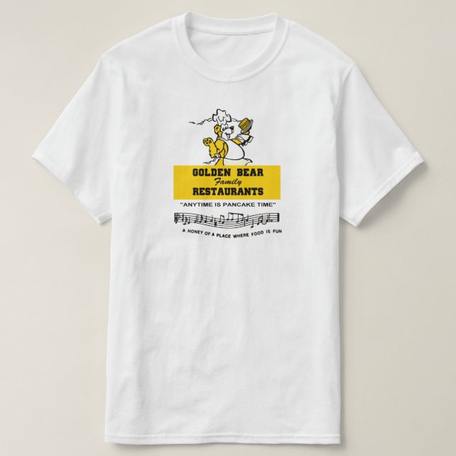 Golden Bear Restaurants, Illinois T-Shirt (Design Front)
