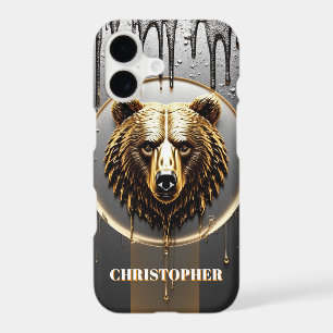 Golden Bear With Custom Name 🐻