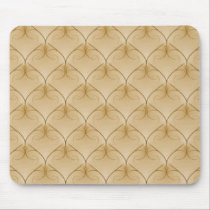 Golden Beige Unparalleled Elegance Mousepad