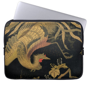 Golden Bird Japanese Classic Antique Laptop Sleeve