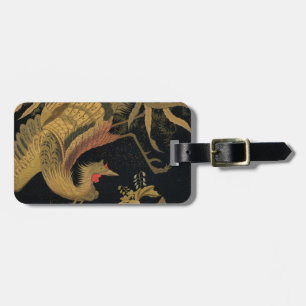 Golden Bird Japanese Classic Antique Luggage Tag