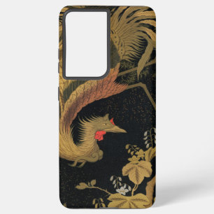 Golden Bird Japanese Classic Antique Samsung Galaxy Case