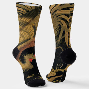 Golden Bird Japanese Classic Antique Socks