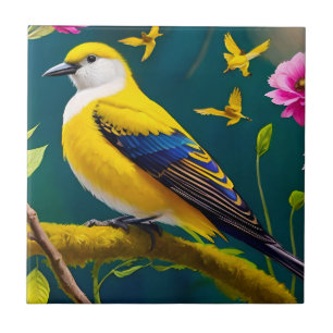 Golden Bird Tile