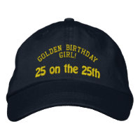 Golden Birthday Personalised