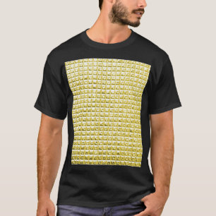 Golden black glass: luxurious surface. T-Shirt