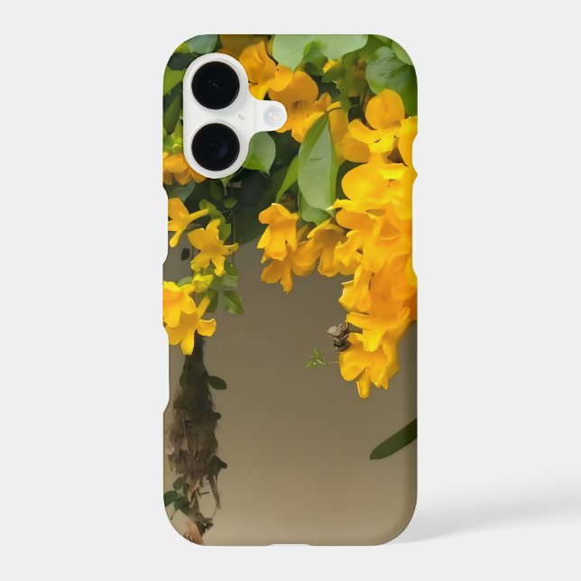 Golden Blossom Beauty iPhone Case (Back)