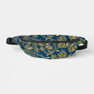 Golden Blossom Elegance  Bum Bags