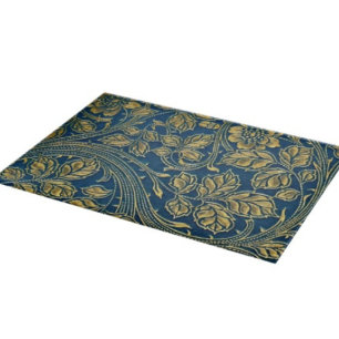 Golden Blossom Elegance   Cutting Board