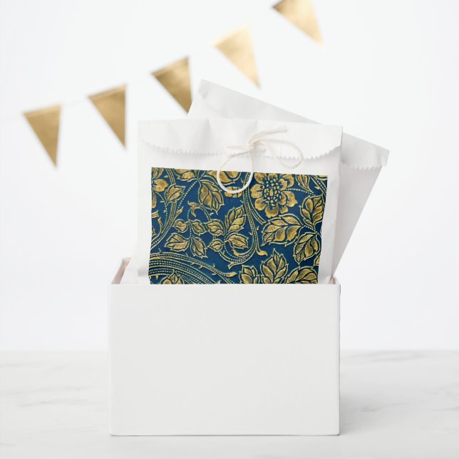 Golden Blossom Elegance Favour Bag (Party)
