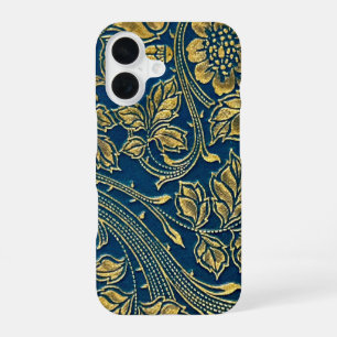 Golden Blossom Elegance Phone Case