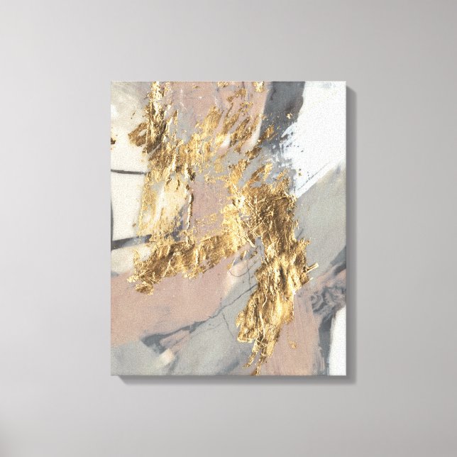 Golden Blush Canvas Print (Front)
