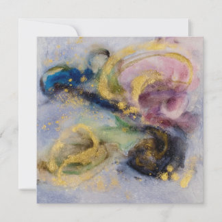 Golden blush dream card